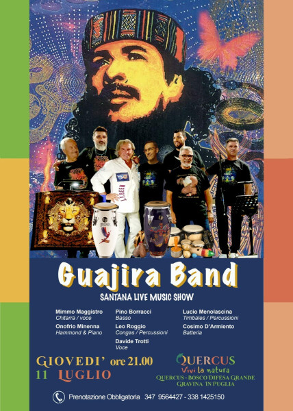 Guajira band Tribute band Santana