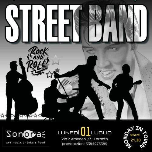 "Monday in Town": The Street Band live...it's only rock'n'roll!