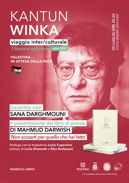 Kantun Winka 2024 - Presentazione del libro di Mahmud Darwish