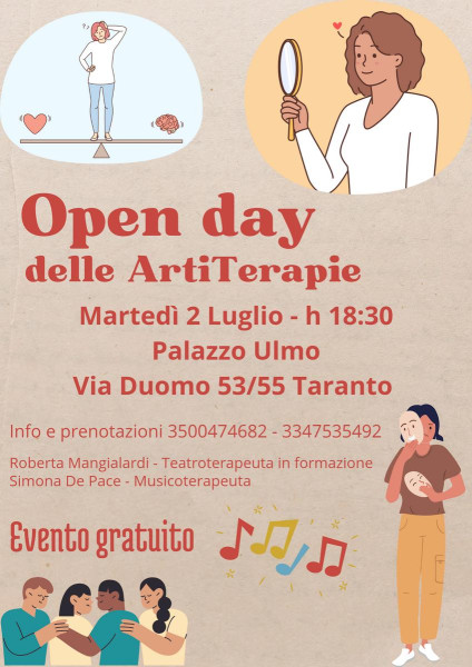 Taranto – Open day delle ArtiTerapie