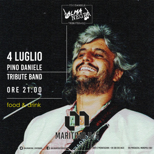Almanegra - Tributo a Pino Daniele live at Marittimo