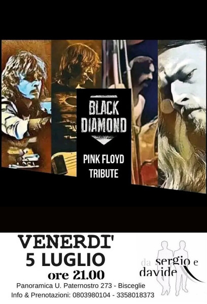 PINK FLOYD Live Tribute Show con i "BLACK DIAMOND"