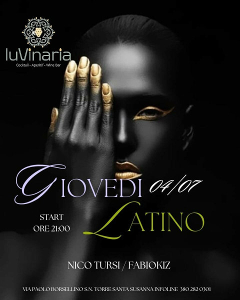 GIOVEDI LATINO