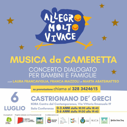 MUSICA DA CAMERETTA - Concerto dialogato per famiglie