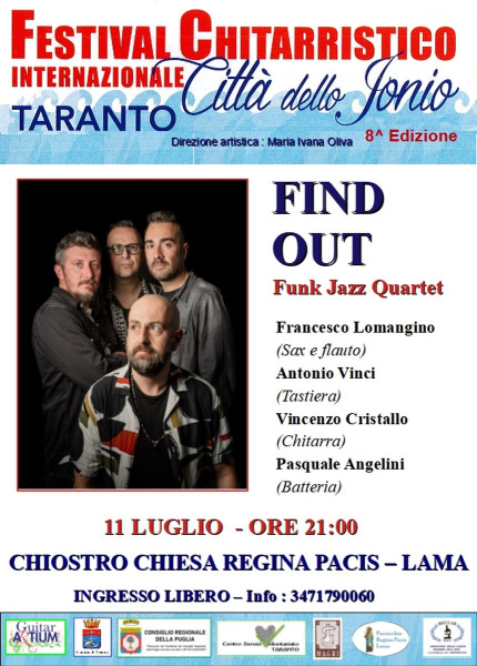 Taranto – FESTIVAL CHITARRISTICO INTERNAZIONALE CITTA&apos; DELLO JONIO”-FIND OUT