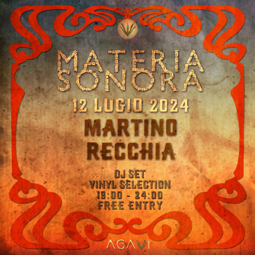 Materia Sonora " Martino Recchia"  Vinyl Selection