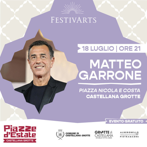 Festivarts - dialogo con Matteo Garrone