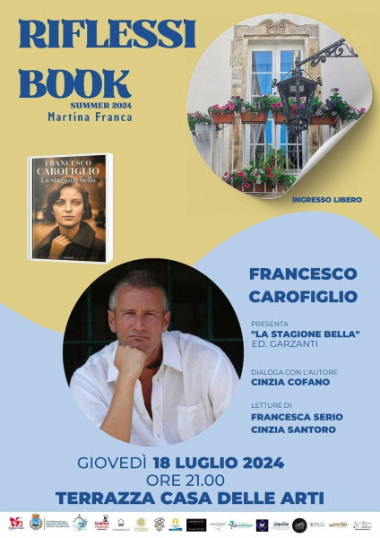 Riflessi Book: incontro con Francesco Carofiglio