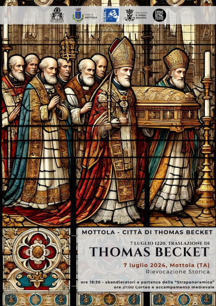 A  Mottola rivive la traslazione di Becket