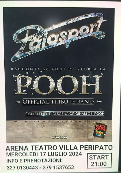 Taranto – PALASPORT tributo ai POOH