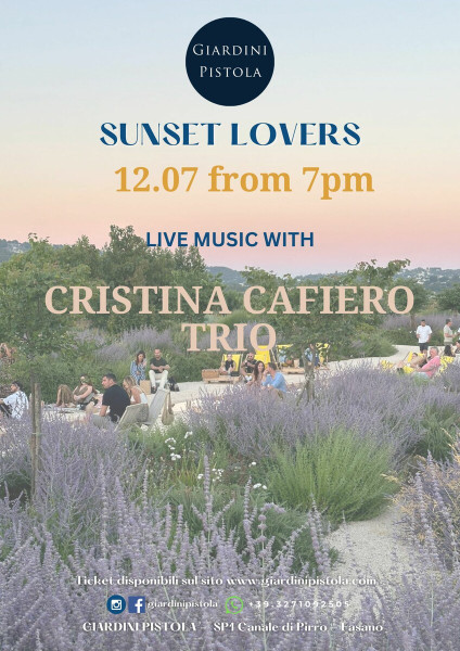 Sunset Lovers with Cristina Cafiero Trio