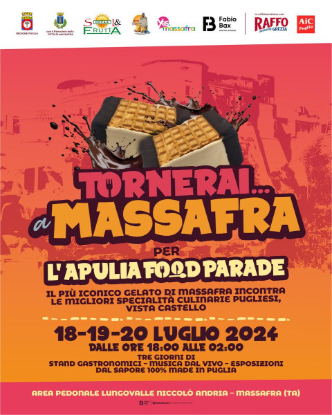 Tornerai... a Massafra per l'APULIA FOOD PARADE!