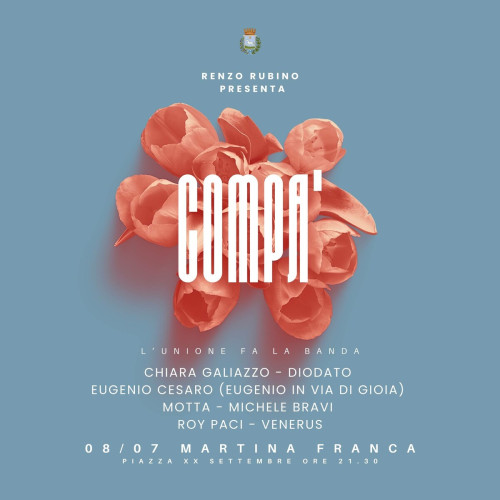 Martina Franca – Compa&apos; | L&apos;unione fa banda con Renzo Rubino