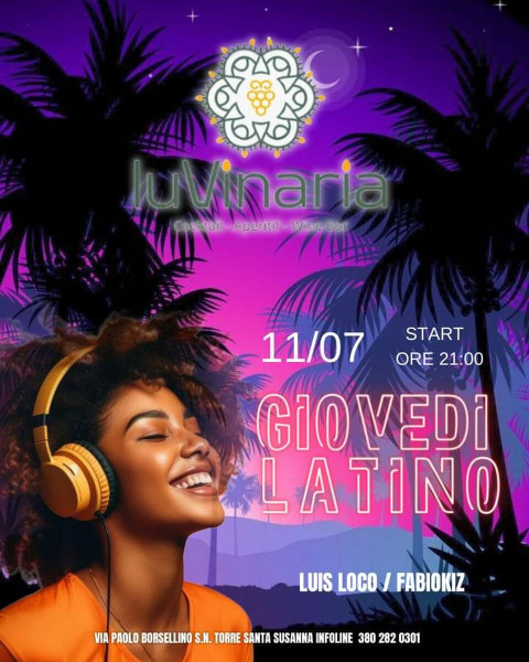 GIOVEDI LATINO