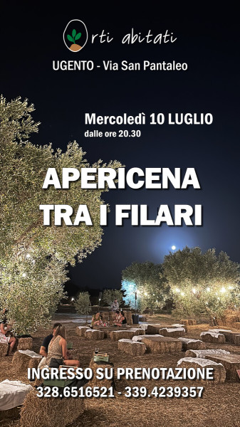 Apericena tra i filari