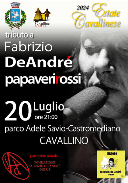 Tributo a Fabrizio De André - PAPAVERI ROSSI