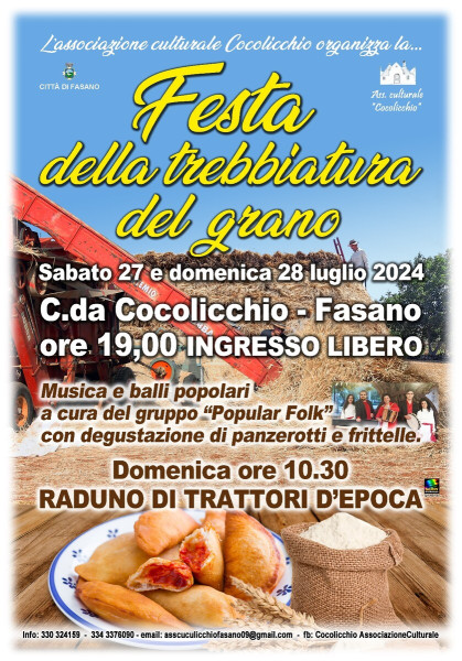 Festa della trebbiatura del grano