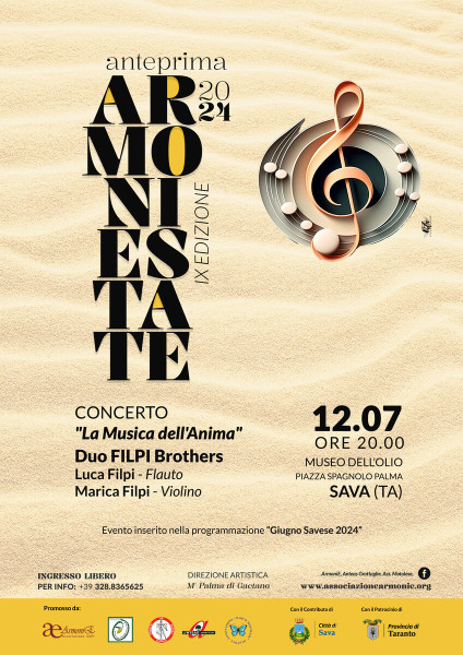 Anteprima ArmoniEstate con il Duo Filpi Brothers