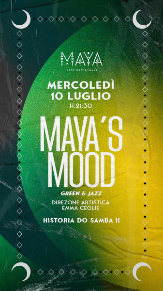 MAYAS MOOD Green & Jazz presenta Francesca Leone e Guido Di Leone in: “HISTORIA DO SAMBA II”