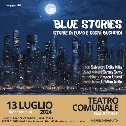 BLUE STORIES storie di fumo e sogni bugiardi