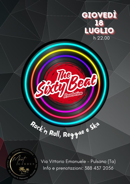 The Sixty Beat REVOLUTION  #LIVE@Meet Garden-Pulsano (Ta)