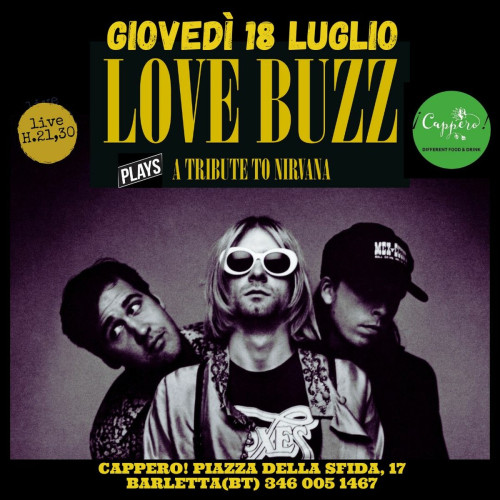 Love Buzz - A Tribute to Nirvana Live