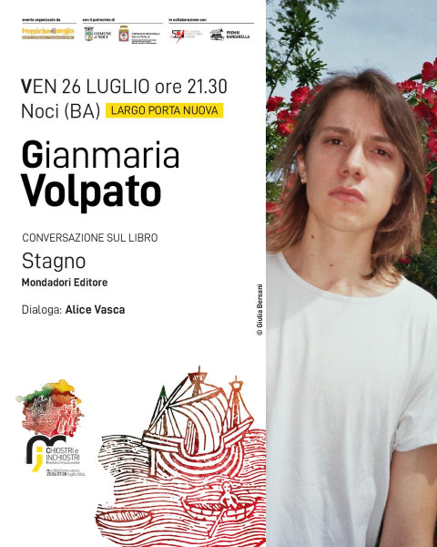Gianmaria Volpato (gIANMARIA) ospite a Chiostri e Inchiostri 2024