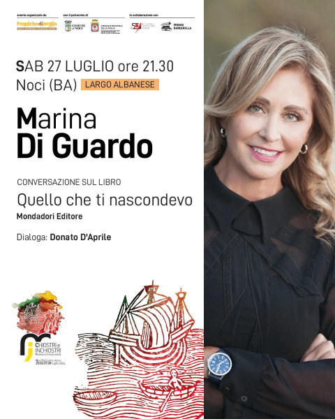 Marina Di Guardo ospite a Chiostri e Inchiostri 2024