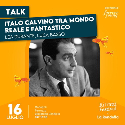 Ritratti Talk - Italo Calvino tra mondo reale e fantastico