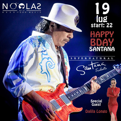 Happy Birthday SANTANA - Supernatural Santana Tribute Live