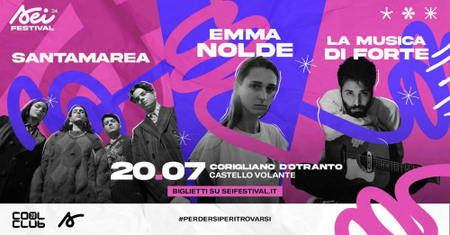 Emma Nolde, La Musica di Forte, Santamarea per "SEI Festival"