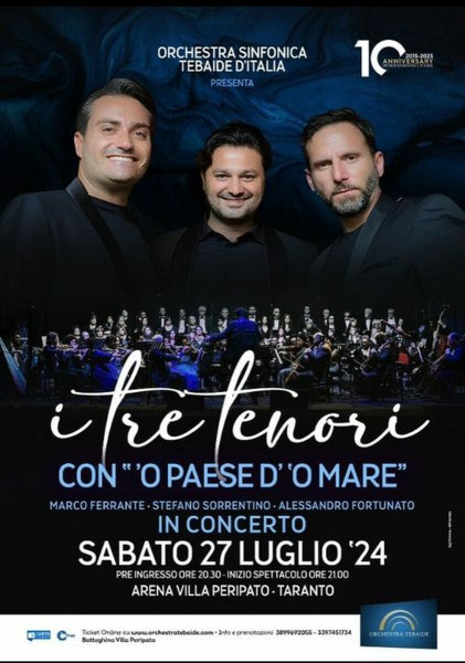 L'Orchestra Tebaide con 'O paese d' o mare