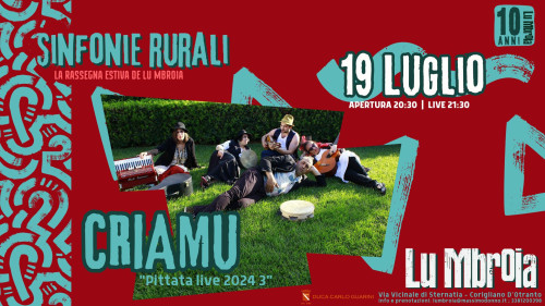 Criamu in concerto - musica popolare salentina!