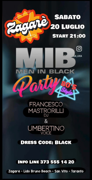 Men In Black Party