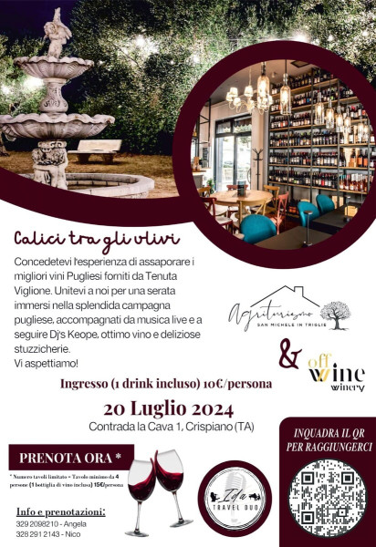 Calici Tra Gli Ulivi