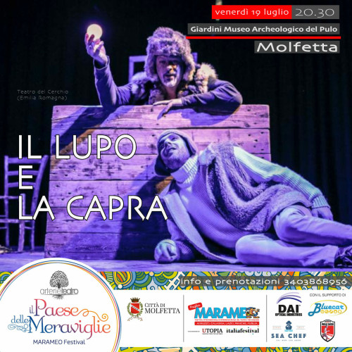 IL LUPO E LA CAPRA - Il Paese delle Meraviglie Marameo festival