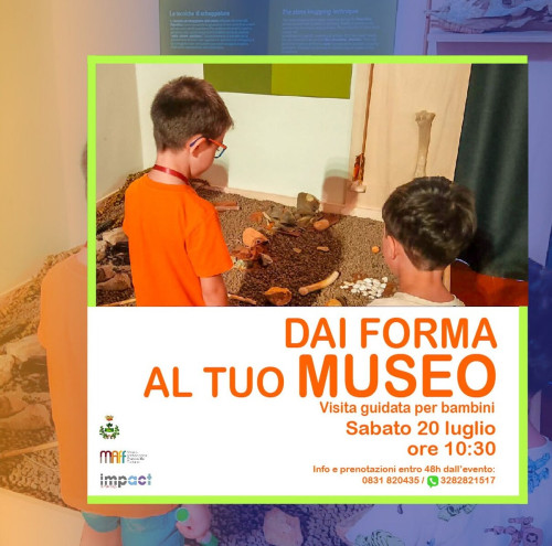 Dai forma al tuo museo - visita guidata