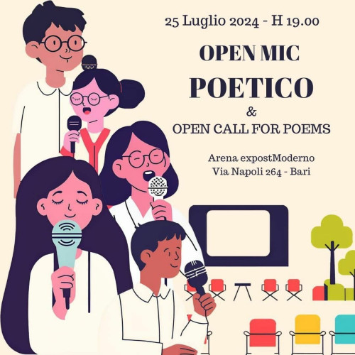 CALL FOR POEMS - OPEN MIC ALL'EXPOSTMODERNO