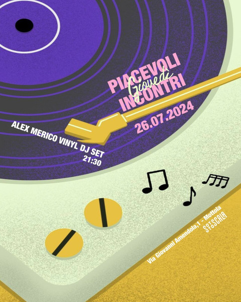 Alex Merico Dj in Vinile
