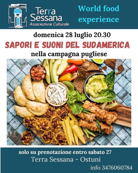 Sapori e suoni del Sudamerica