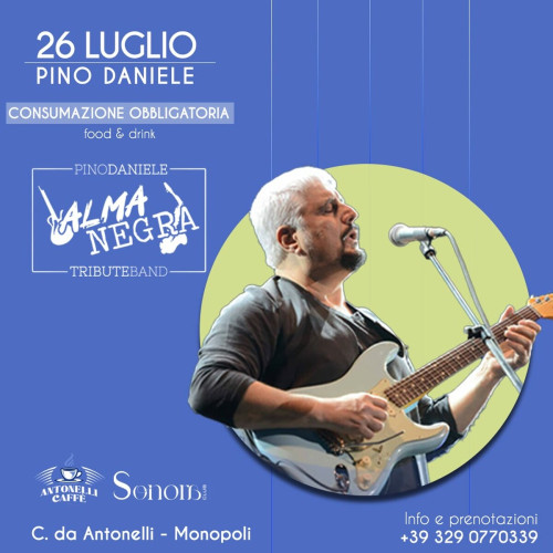 ALMANEGRA Pino Daniele Tribute Band al SONORA CLUB