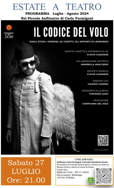 Il Codice del Volo - Leonardo Davinci di Flavio Albanese