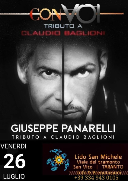 Con Voi Tributo a Claudio Baglioni