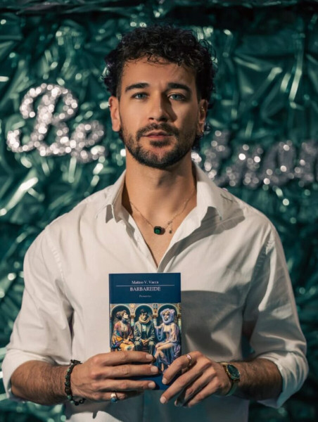 "Barbareide", Matteo Vacca ospite di VIAGGI LETTERARI NEL BORGO