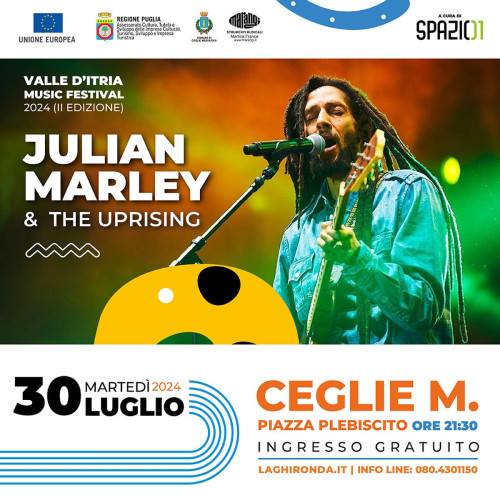 Julian Marley and The Uprising | Valle d'Itria Music Festival