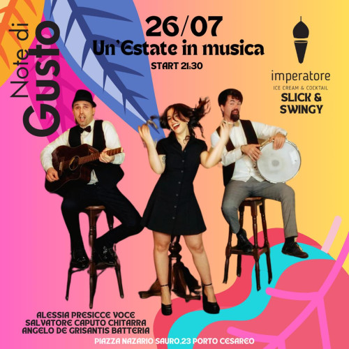 Note di Gusto: Slick & Swingy live al Bar Imperatore