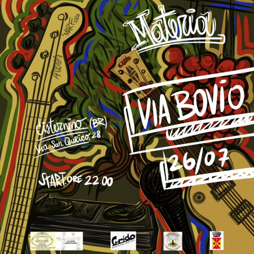 via Bovio LIVE Materia festival