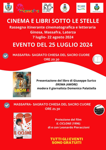 Cinema e Libri sotto le stelle