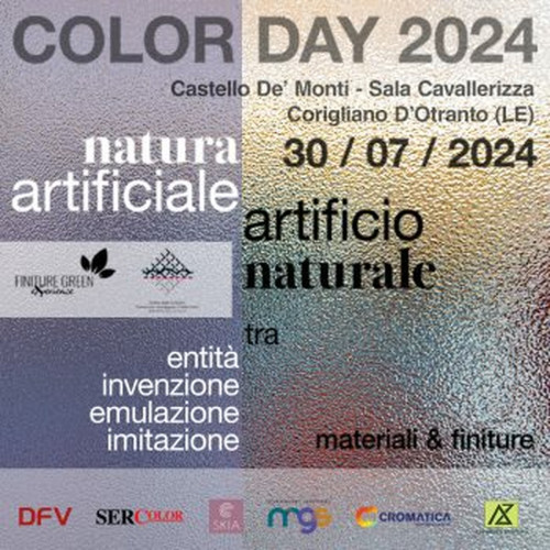 PROGETTO, MATERIALI, COLORI, SUPERFICI A CORIGLIANO DOTRANTO IL COLOR DAY 2024