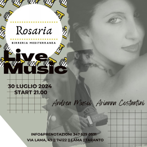 Arianna Costantini -Andrea Musci Live Music